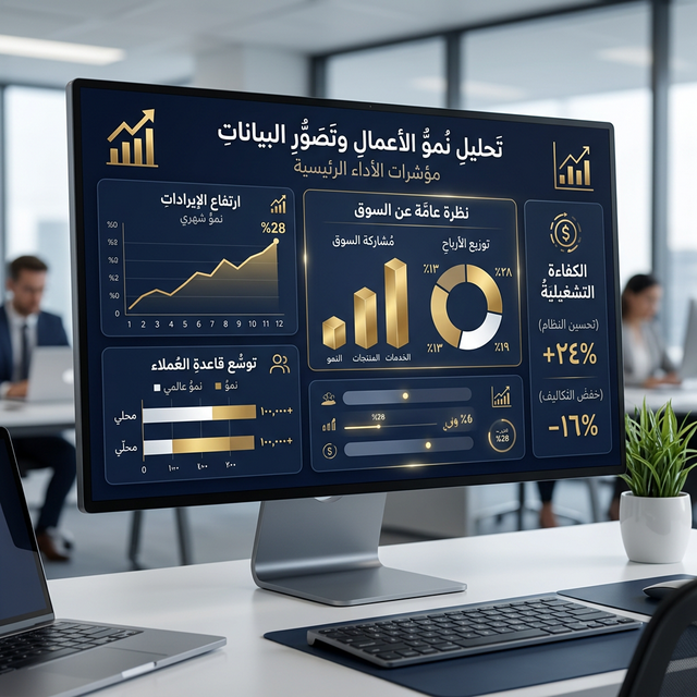 تحليل نمو الأعمال الرقمي